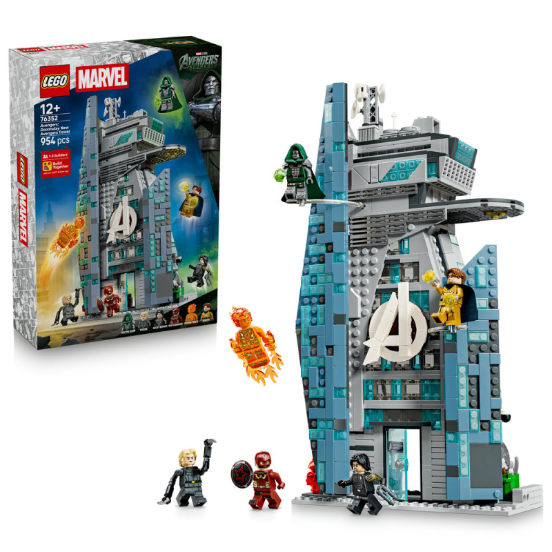 Lego® marvel 76352 avengers: doomsday: nová věž avengerů