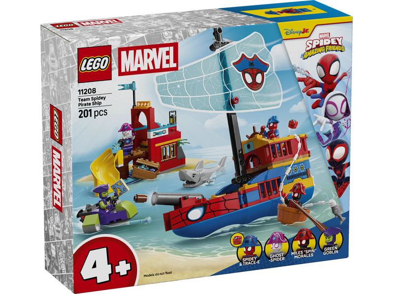 LEGO® Spidey 11208 Pirátská loď Spideyho týmu