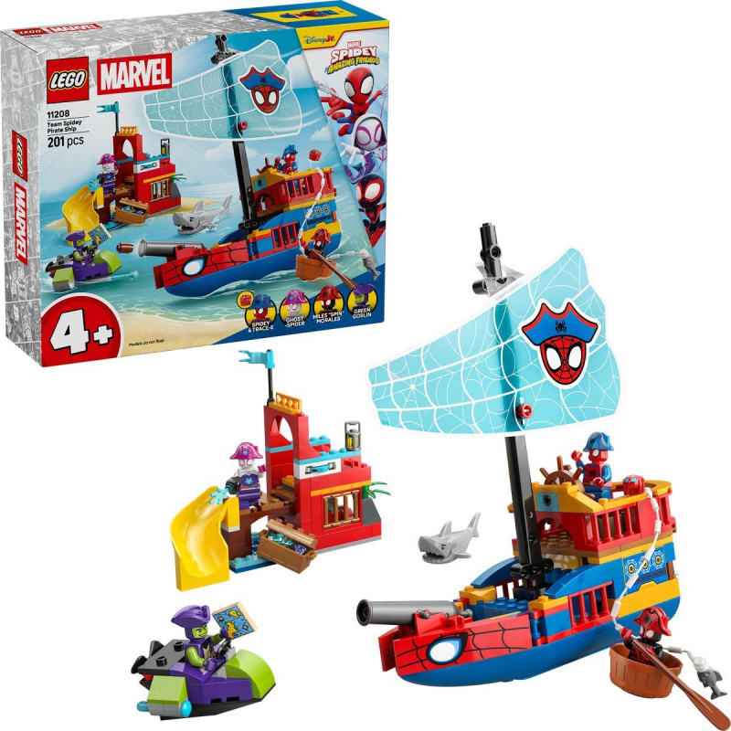 LEGO® Spidey 11208 Pirátská loď Spideyho týmu