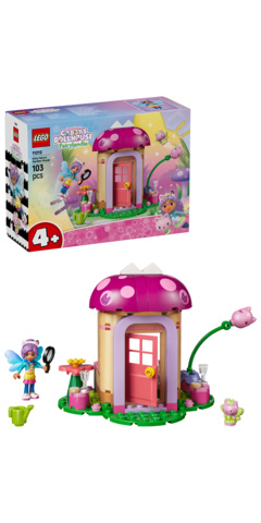 Lego® gabby's dollhouse™ 11212 zahradní dům víly kočičky