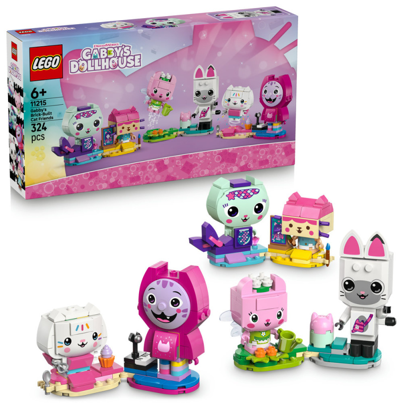 LEGO® Gábinin kouzelný domek 11215 Gábi a kočičí kamarádi z kostek