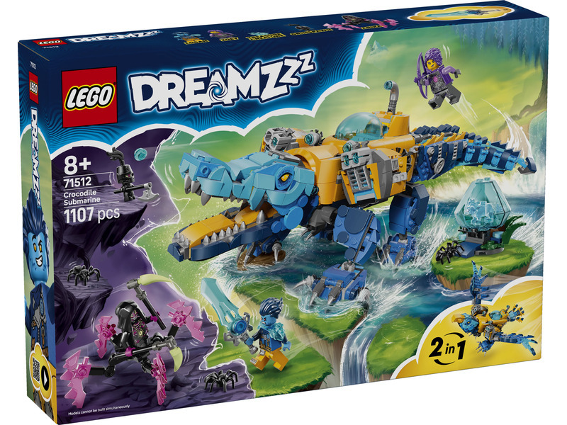 LEGO® DREAMZzz™ 71512 Krokodýlí ponorka