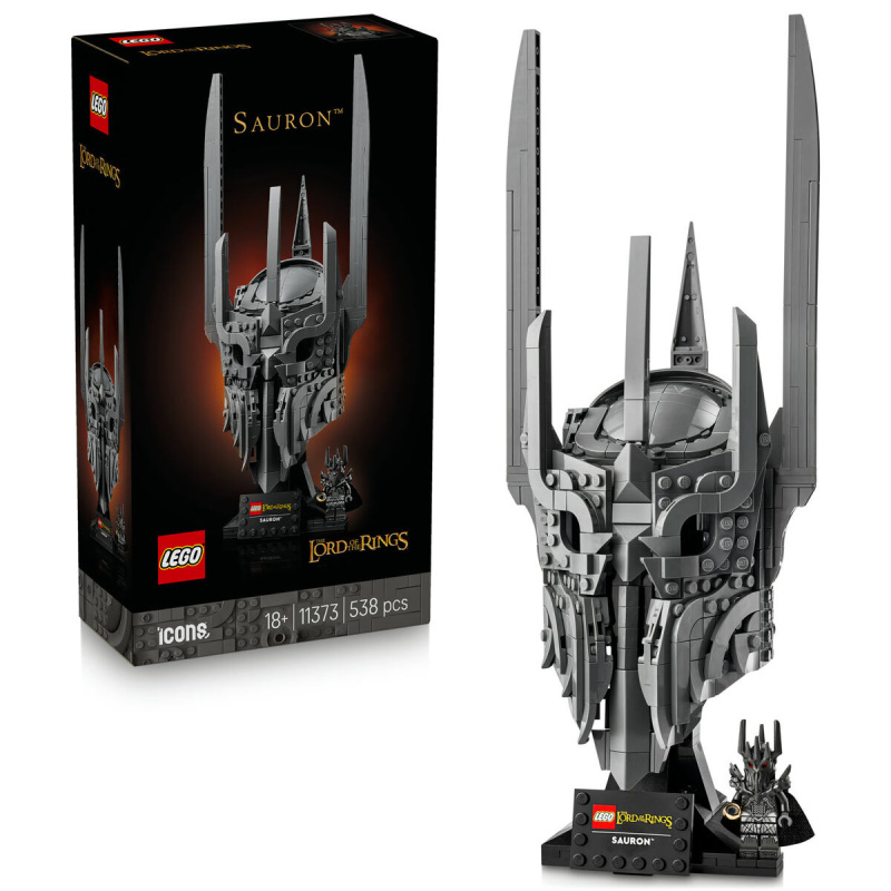 LEGO® Icons 11373 Pán prsteňov: Sauronova helma - hra z kategorie Lego Pán prstenů