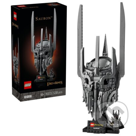 LEGO® Icons 11373 Pán prsteňov: Sauronova helma - hra z kategorie Lego Pán prstenů