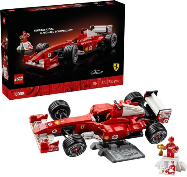 LEGO® Icons 11375 Ferrari F2004 a Michael Schumacher
