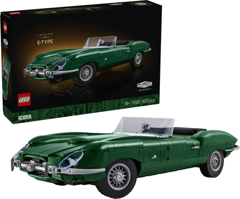 Lego® icons 11381 jaguar e-type