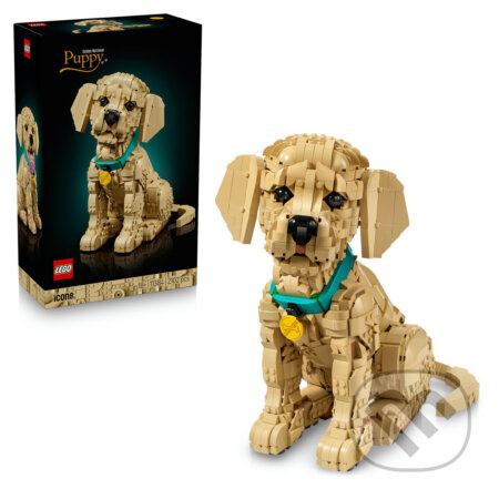 LEGO® Icons 11384 Štěně zlatého retrívra