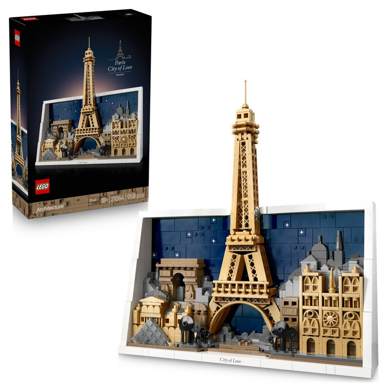 LEGO® Architecture 21064 Paříž – město lásky