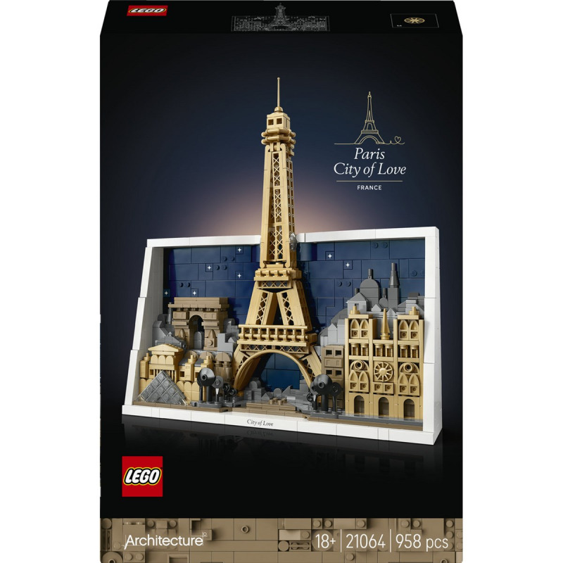 LEGO® Architecture 21064 Paříž – město lásky