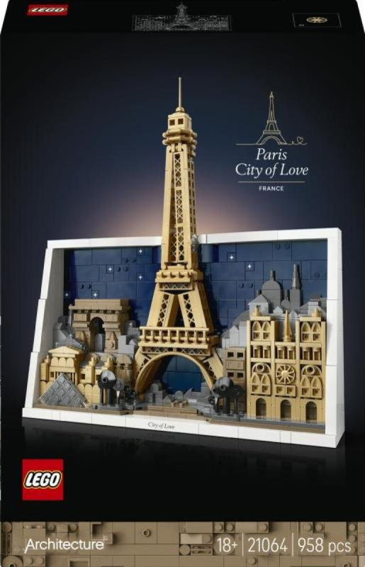 LEGO® Architecture 21064 Paříž – město lásky