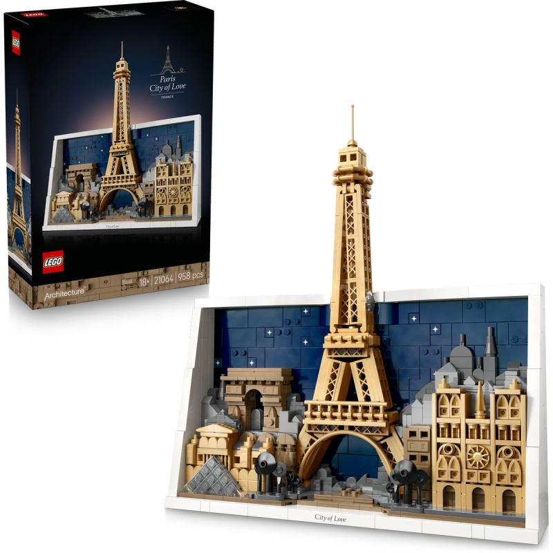 LEGO® Architecture 21064 Paříž – město lásky