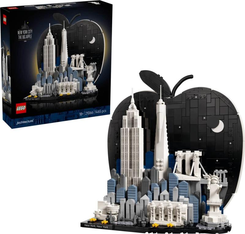 Lego® architecture 21066 new york – velké jablko