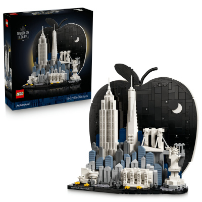 Lego® architecture 21066 new york – velké jablko
