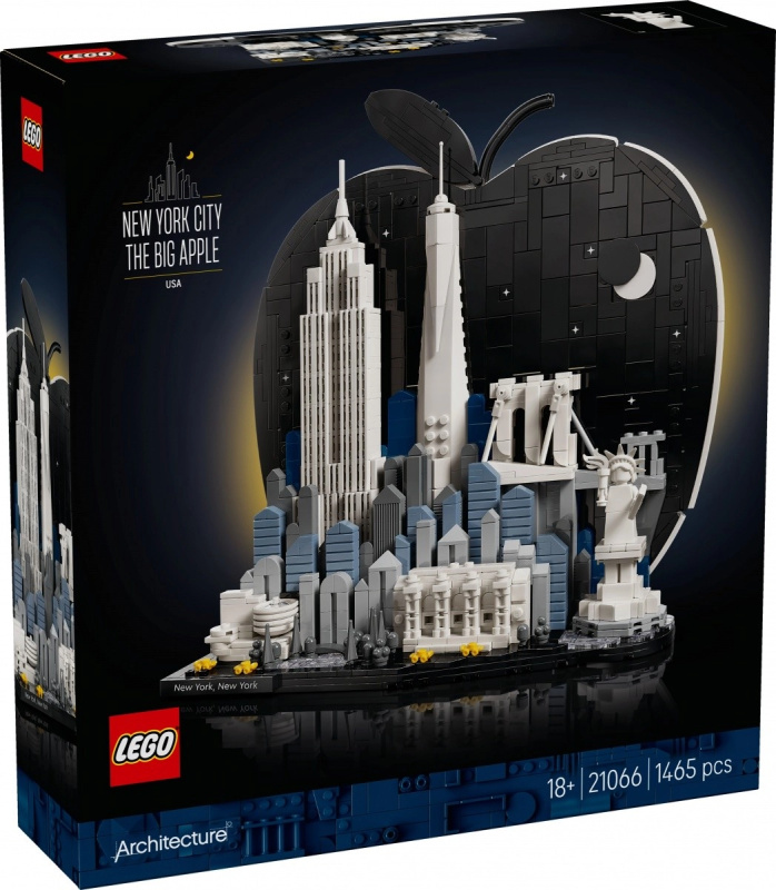 Lego® architecture 21066 new york – velké jablko