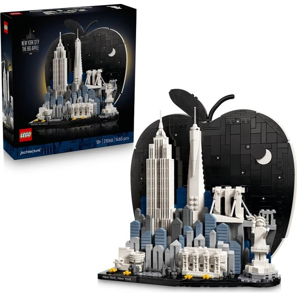 Lego® architecture 21066 new york – velké jablko