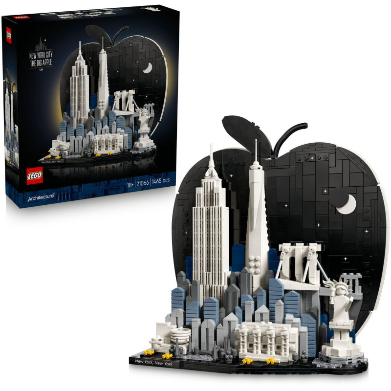 Lego® architecture 21066 new york – velké jablko