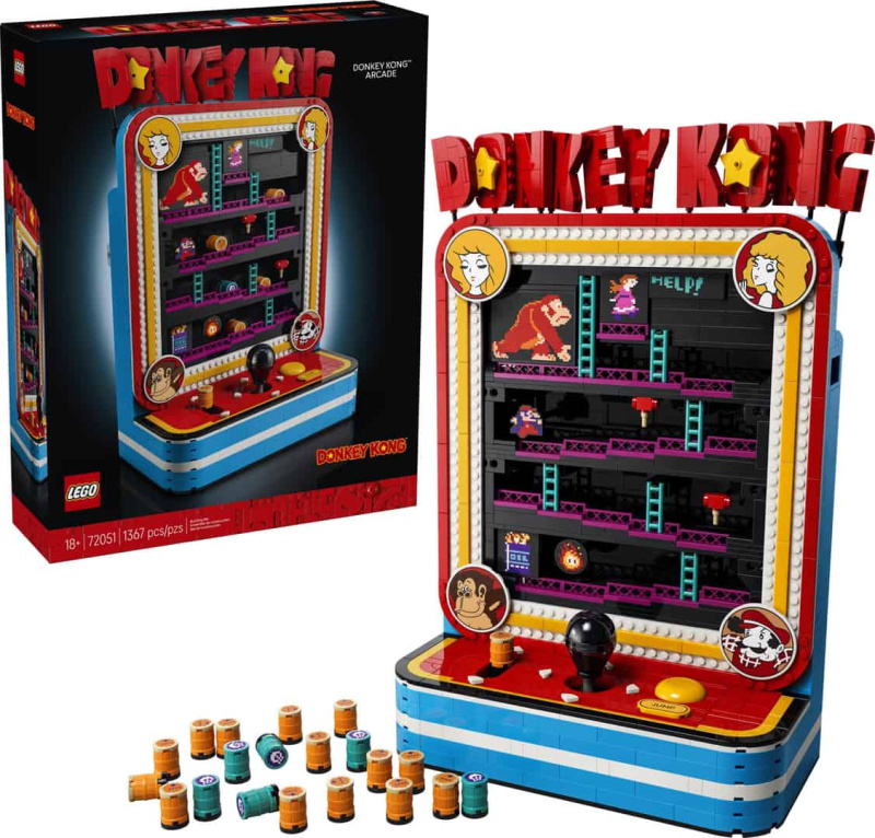 LEGO LEGO® Super Mario™ 72051 Arkádová hra Donkey Kong™