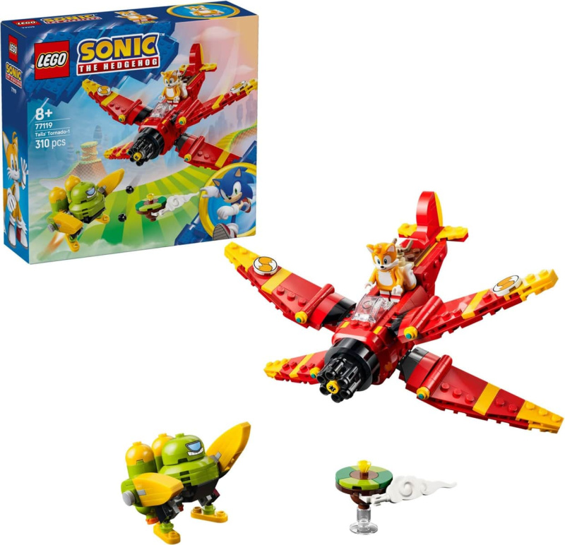 LEGO LEGO® Sonic the Hedgehog™ 77119 Tailsovo Tornado-1