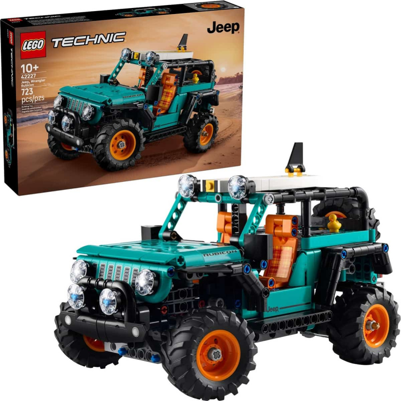 LEGO® Technic 42227 SUV Jeep® Wrangler Rubicon - hra z kategorie Technic