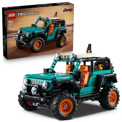 LEGO® Technic 42227 SUV Jeep® Wrangler Rubicon - hra z kategorie Technic
