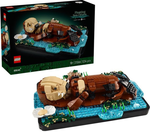 LEGO® Ideas 21366 Plávajúce morské vydry
