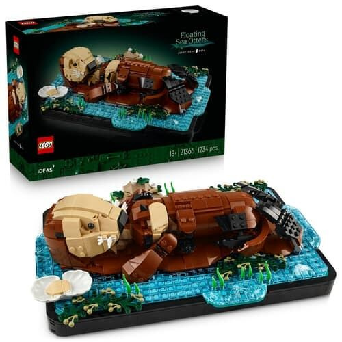LEGO® Ideas 21366 Plávajúce morské vydry