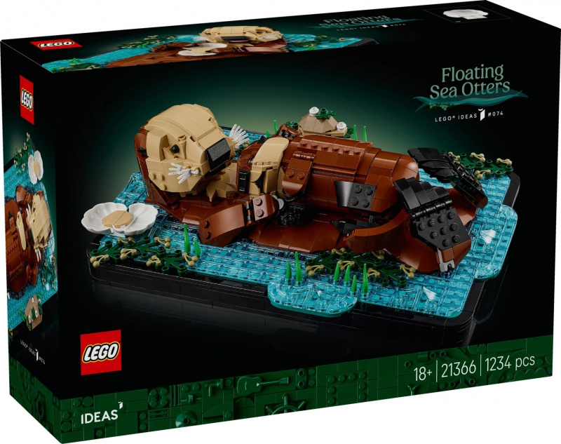 LEGO® Ideas 21366 Plávajúce morské vydry