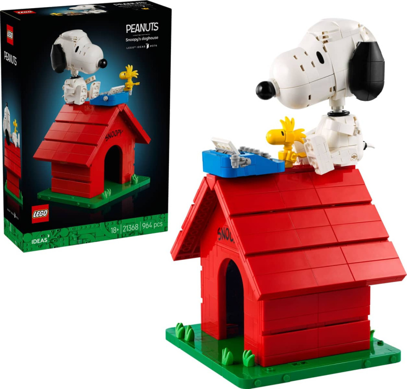 LEGO LEGO® Ideas 21368 Peanuts: Snoopyho bouda
