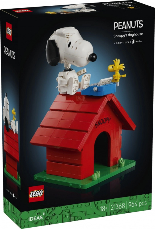 LEGO LEGO® Ideas 21368 Peanuts: Snoopyho bouda