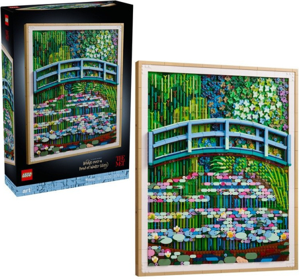 LEGO® Art 31220 Claude Monet – Most nad jazierkom s leknami