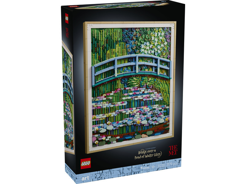 LEGO® Art 31220 Claude Monet – Most nad jazierkom s leknami