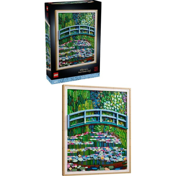 LEGO® Art 31220 Claude Monet – Most nad jazierkom s leknami
