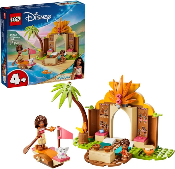 LEGO LEGO® │ Disney 43282 Vesnický dům a loďka