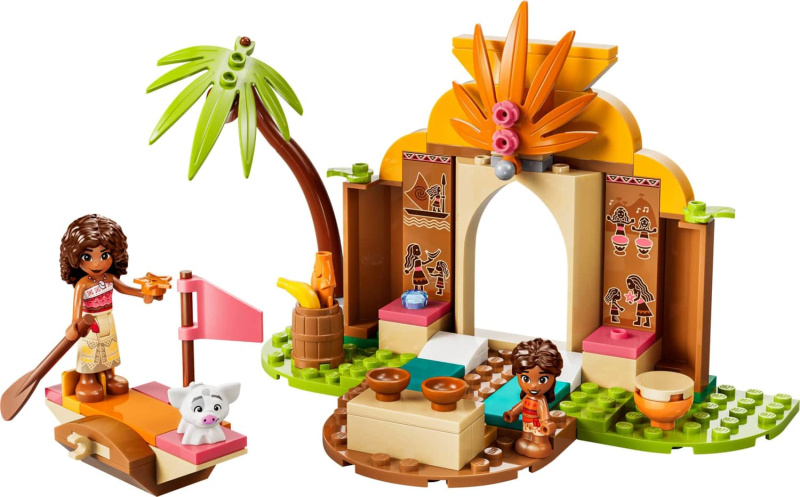 LEGO LEGO® │ Disney 43282 Vesnický dům a loďka