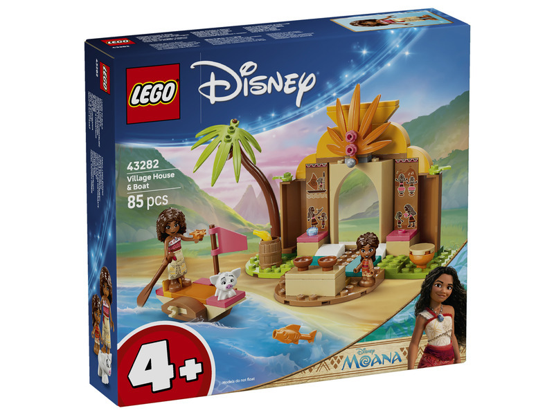 LEGO LEGO® │ Disney 43282 Vesnický dům a loďka