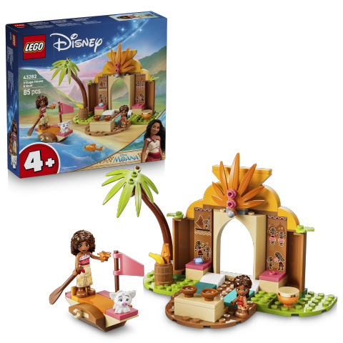 LEGO LEGO® │ Disney 43282 Vesnický dům a loďka