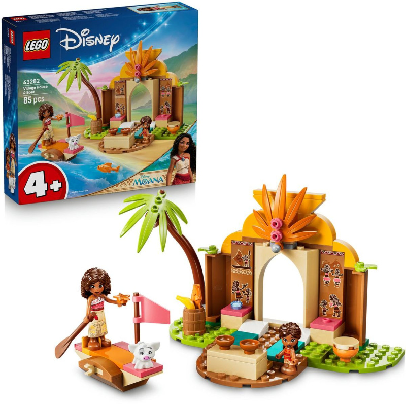 LEGO LEGO® │ Disney 43282 Vesnický dům a loďka
