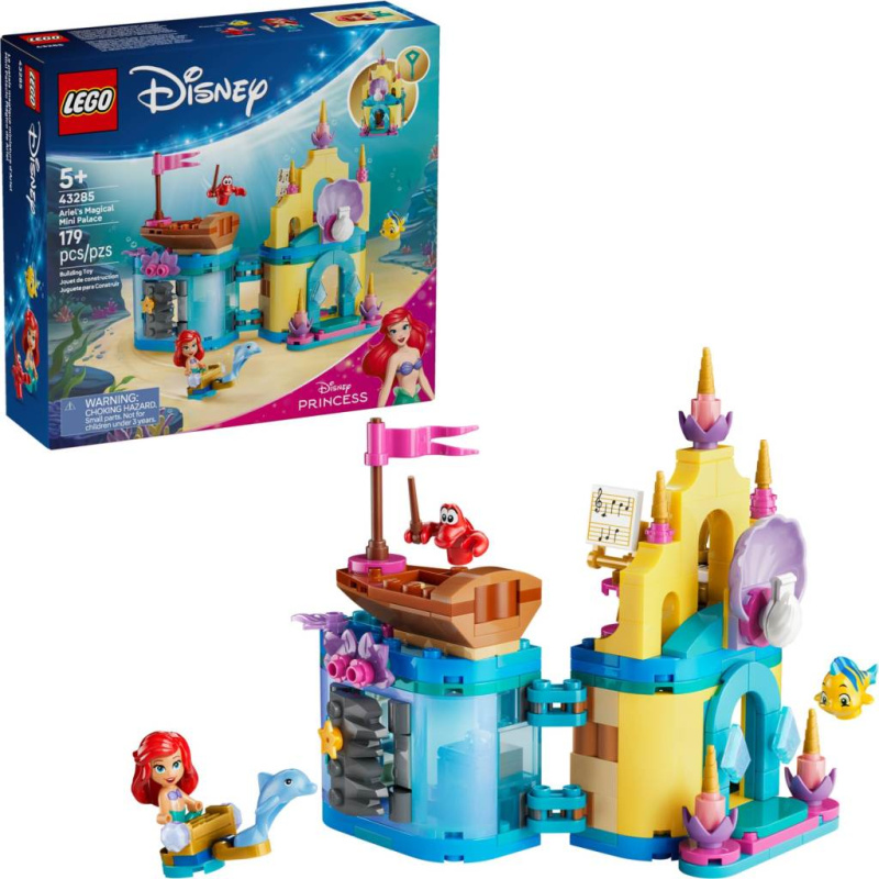 LEGO® │ Disney Princess 43285 Ariel a její kouzelný miniaturní palác