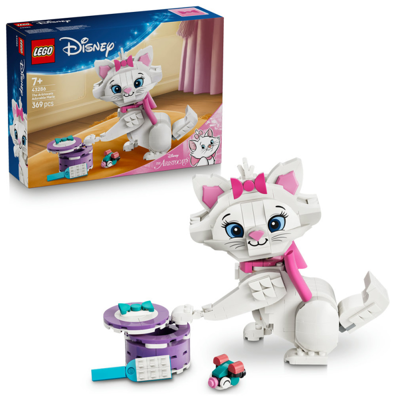 LEGO® │ Disney 43286 Roztomilá Marie z filmu Aristokočky