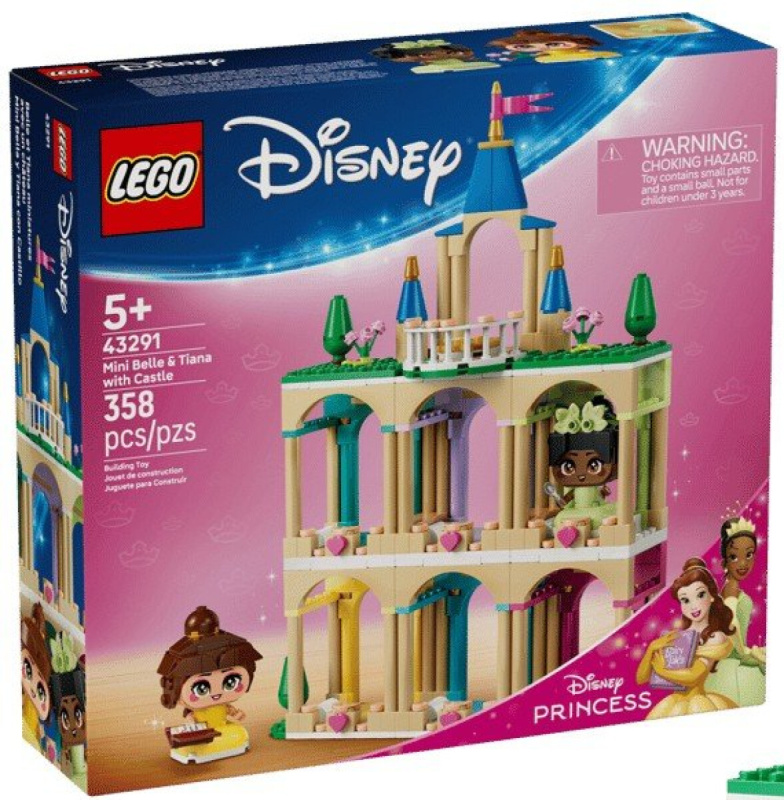 LEGO® │ Disney 43291 Mini Bella a Tiana s hradem