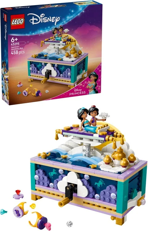 LEGO LEGO® │ Disney 43295 Jasmínina šperkovnice