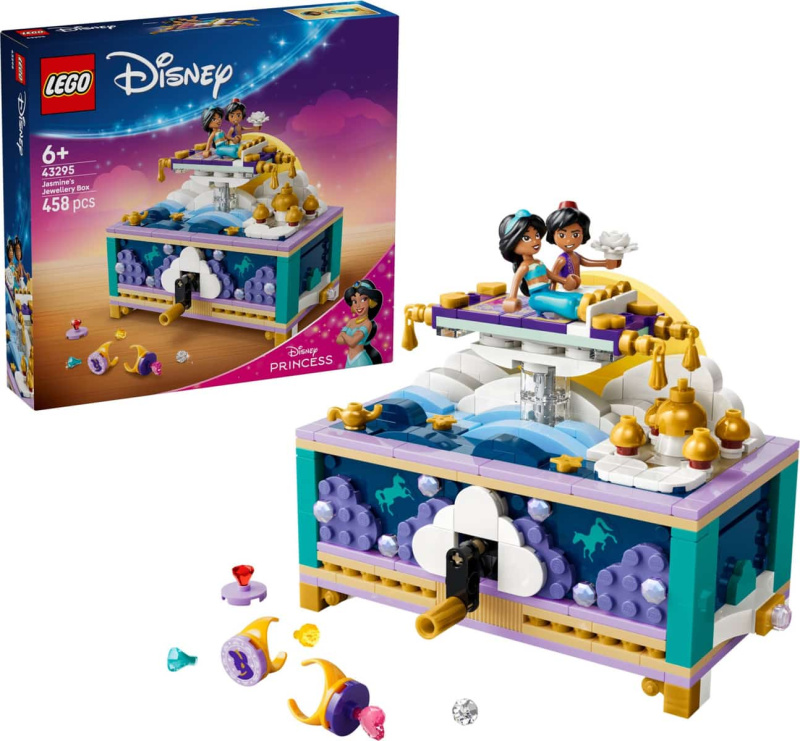 LEGO LEGO® │ Disney 43295 Jasmínina šperkovnice