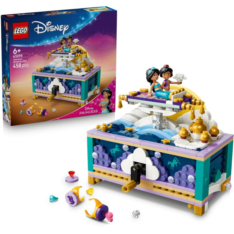 LEGO LEGO® │ Disney 43295 Jasmínina šperkovnice