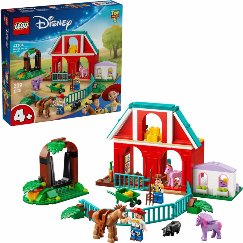 LEGO® │ Disney 43304 Blazeova koňská farma