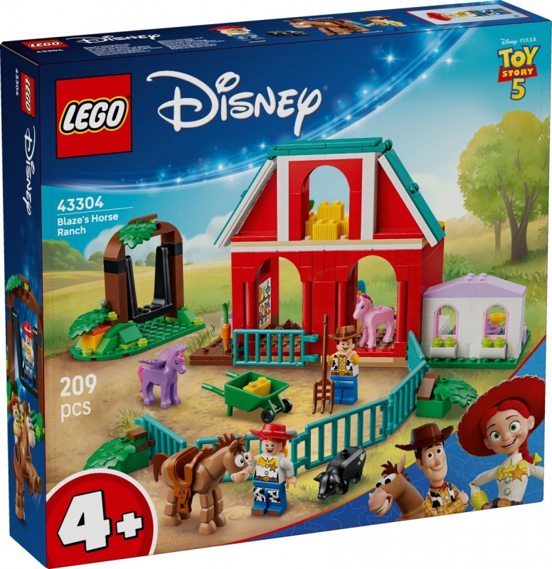 LEGO® │ Disney 43304 Blazeova koňská farma