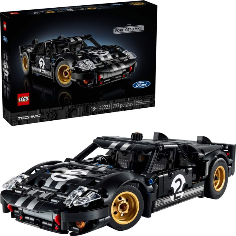 LEGO® Technic 42223 Závodní auto 1966 Ford GT40 MKII