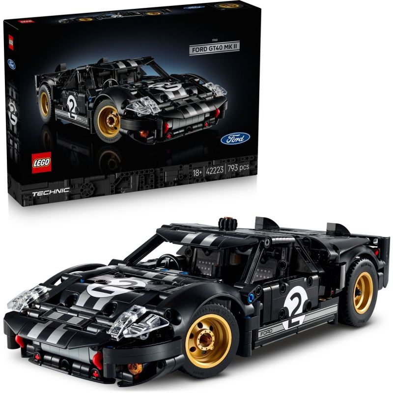 LEGO® Technic 42223 Závodní auto 1966 Ford GT40 MKII