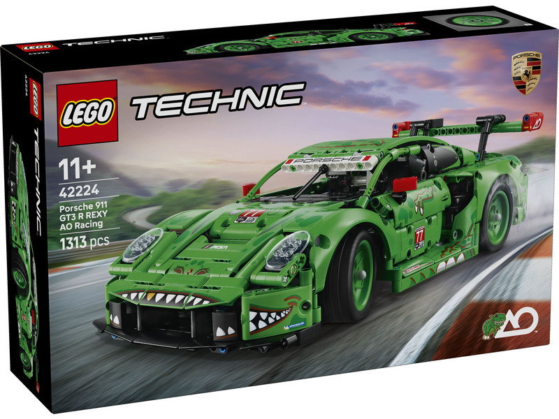 LEGO® Technic 42224 Auto Porsche 911 GT3 R REXY AO Racing