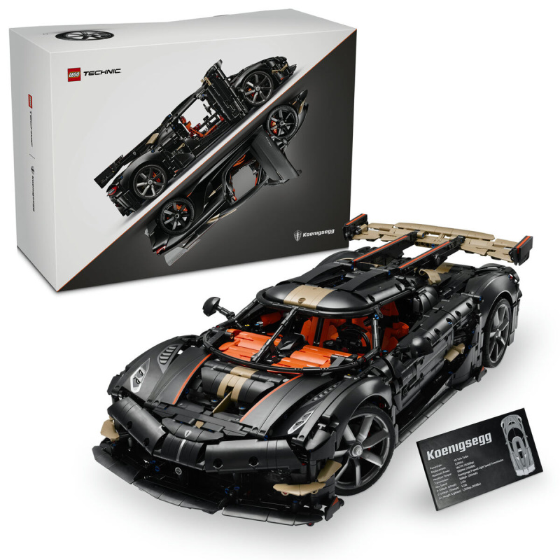 Lego® technic 42232 megacar koenigsegg sadair's spear