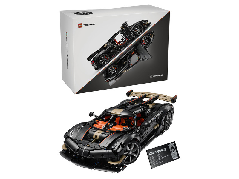 Lego® technic 42232 megacar koenigsegg sadair's spear